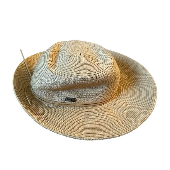 SUN ‘N’ SAND Headwear Women’s Straw Summer Sun Hat Tan One Size main image 10